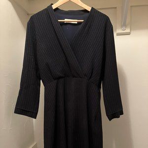 MM LaFleur Niko 2.0 pinstripe dress